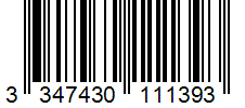 Barcode 3347430111393