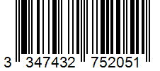 Barcode 3347432752051