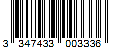 Barcode 3347433003336