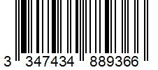 Barcode 3347434889366