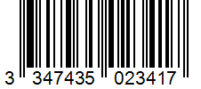 Barcode 3347435023417