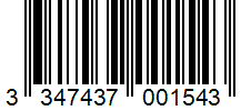 Barcode 3347437001543