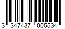 Barcode 3347437005534