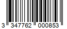 Barcode 3347762000853