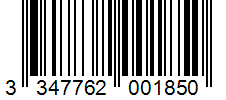 Barcode 3347762001850