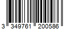 Barcode 3349761200586