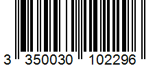 Barcode 3350030102296