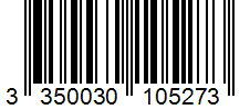 Barcode 3350030105273