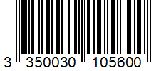 Barcode 3350030105600