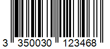 Barcode 3350030123468