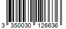 Barcode 3350030126636