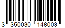 Barcode 3350030148003