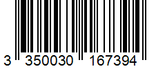 Barcode 3350030167394