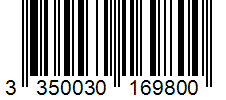 Barcode 3350030169800