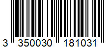 Barcode 3350030181031