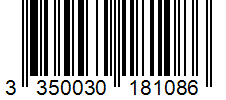 Barcode 3350030181086