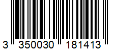 Barcode 3350030181413