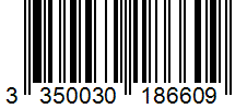 Barcode 3350030186609