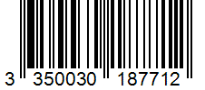 Barcode 3350030187712