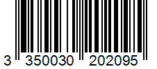 Barcode 3350030202095