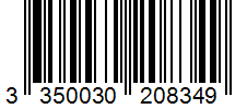 Barcode 3350030208349
