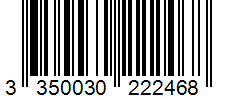 Barcode 3350030222468