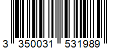 Barcode 3350031531989