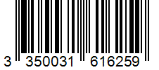 Barcode 3350031616259
