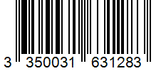 Barcode 3350031631283