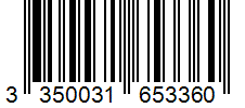 Barcode 3350031653360