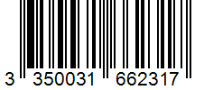 Barcode 3350031662317