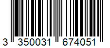 Barcode 3350031674051