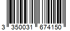 Barcode 3350031674150