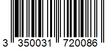 Barcode 3350031720086