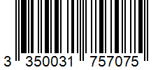 Barcode 3350031757075