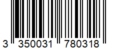 Barcode 3350031780318