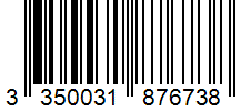 Barcode 3350031876738