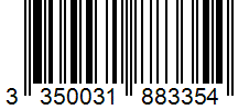 Barcode 3350031883354