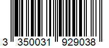Barcode 3350031929038