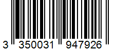 Barcode 3350031947926
