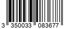 Barcode 3350033083677