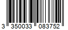 Barcode 3350033083752