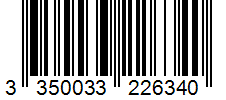 Barcode 3350033226340