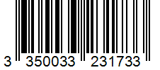 Barcode 3350033231733