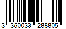 Barcode 3350033288805