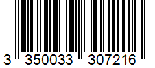 Barcode 3350033307216