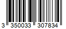 Barcode 3350033307834