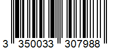 Barcode 3350033307988