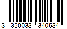 Barcode 3350033340534