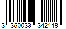 Barcode 3350033342118